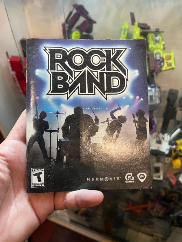 Producto - MANUAL PLAYSTATION 3 ROCK BAND