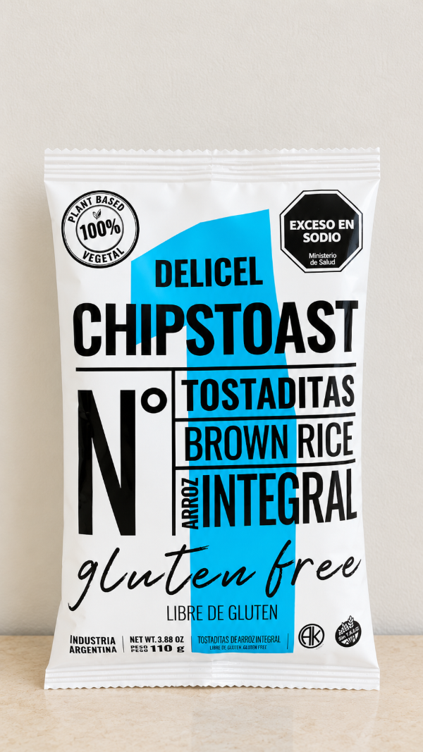Producto - Tostadas de arroz "Delicel" - Chips Toast - 1