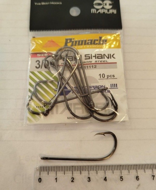 Producto - ANZUELO PINNACLE PLAN SHANK EN SOBRE