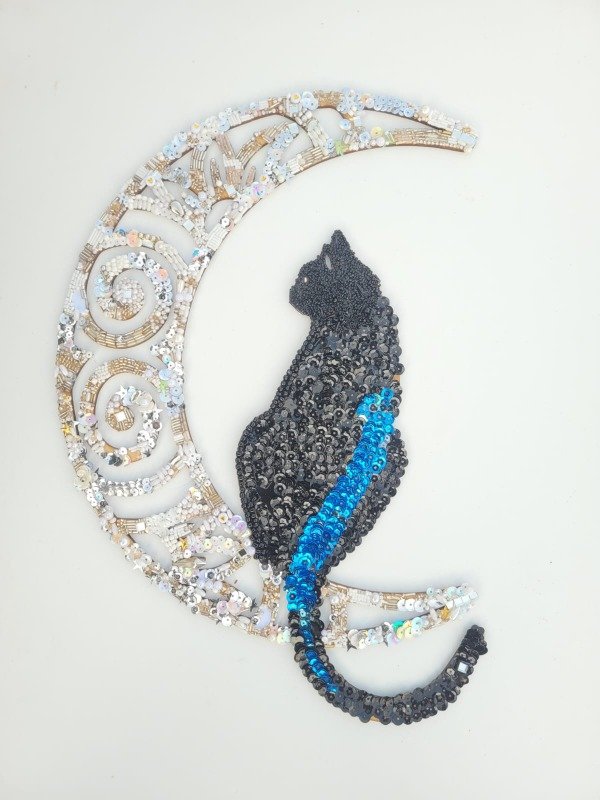 Producto - Gato en la luna para colgar