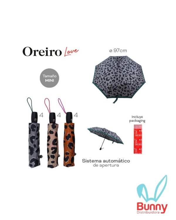 Producto - PARAGUAS OREIRO LOVE 28988
