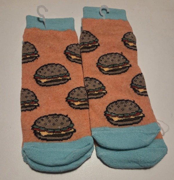 Producto - (UNIDAD) soquete animado de adulto HAMBUR  T 35 AL 42