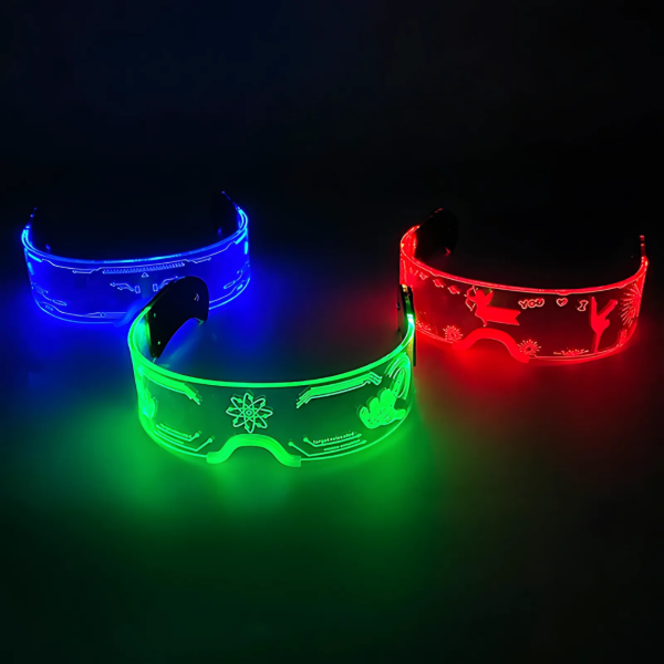 Producto - Anteojo led futurista robot x1