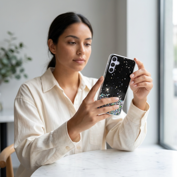 Producto - Negra con brillo