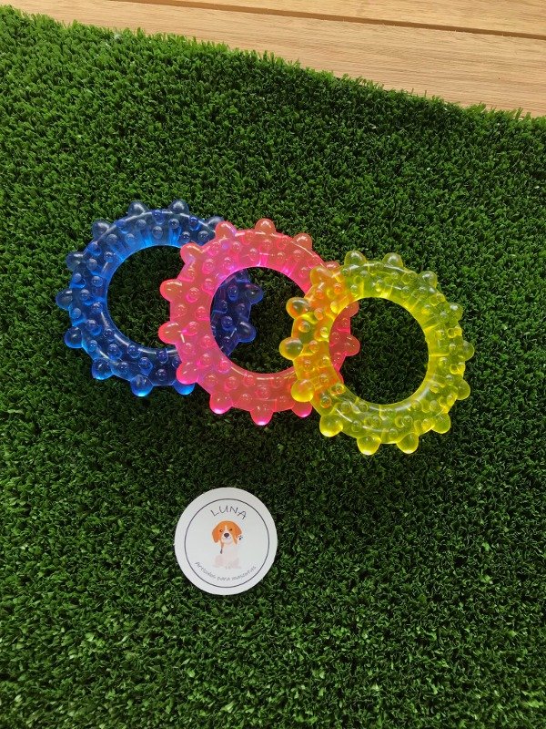Producto - Mordillo circular transparente