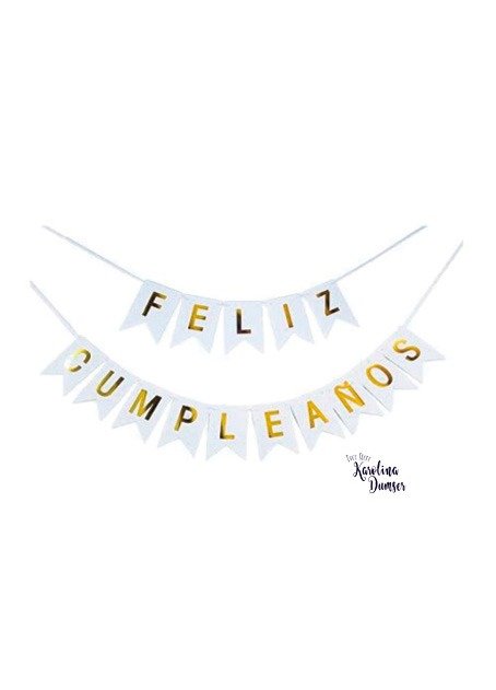 Producto - Set de Globos Feliz Cumpleaños Rosa Gold Dorado y Deco Party . 70 Artículos - 5