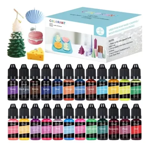 Producto - Caja x24 colorantes para vela y jabones