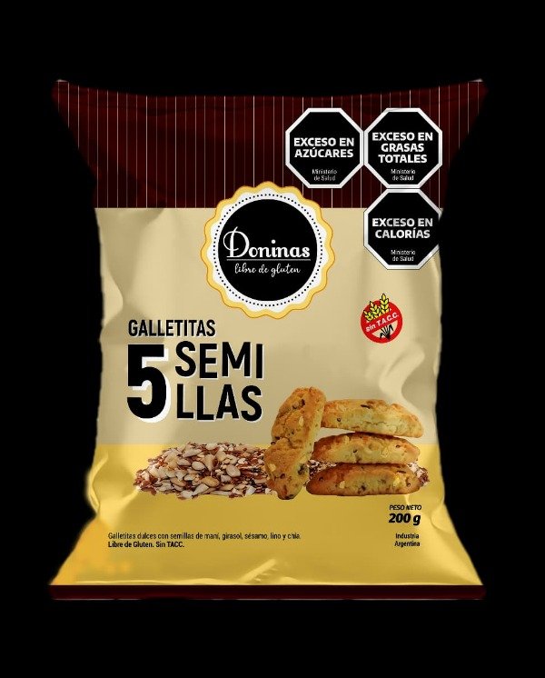 Producto - GALLETITAS POR 200GR DONINAS - 5
