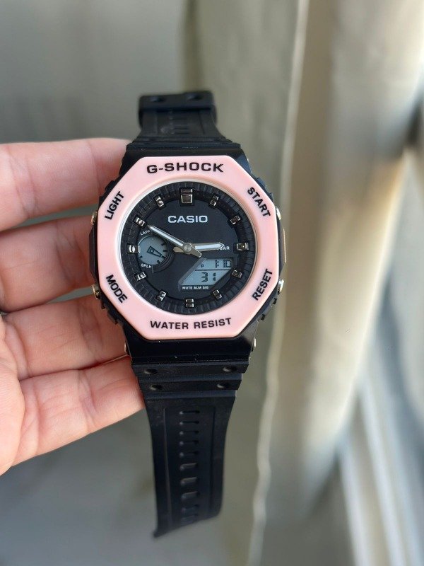 Producto - Casio G-Shock 2100 Negro y Rosado