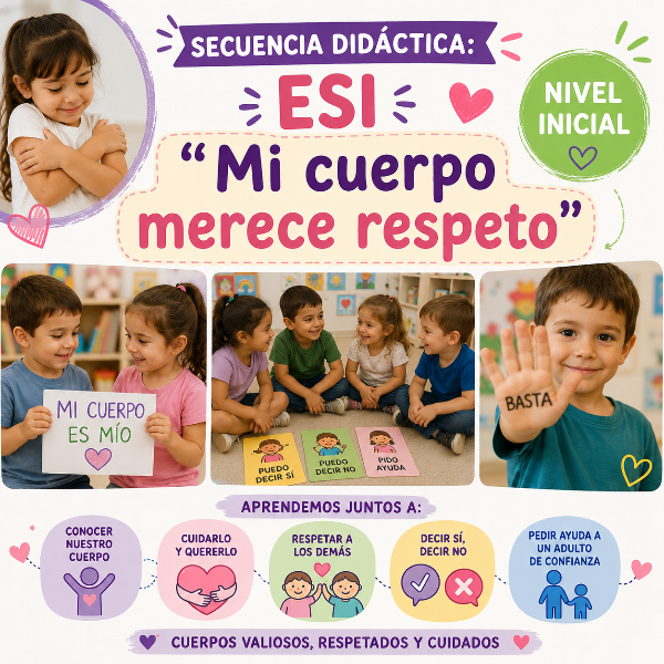 Producto - Secuencia Didáctica: Mi cuerpo merece respeto - DC 2023
