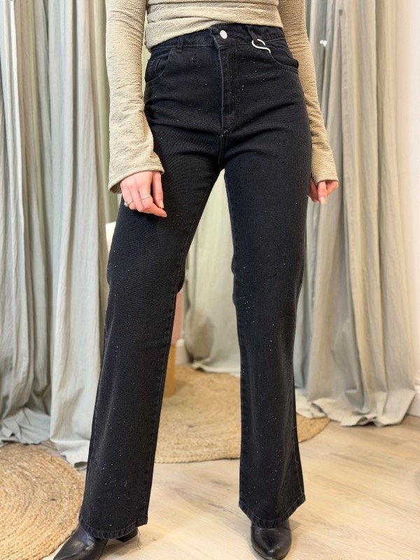 Producto - Jean strass negro