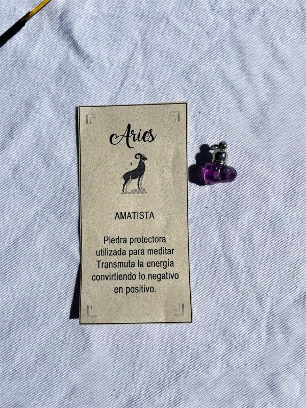 Producto - PIEDRAS CON DIJE Y SIGNOS ZODIACO