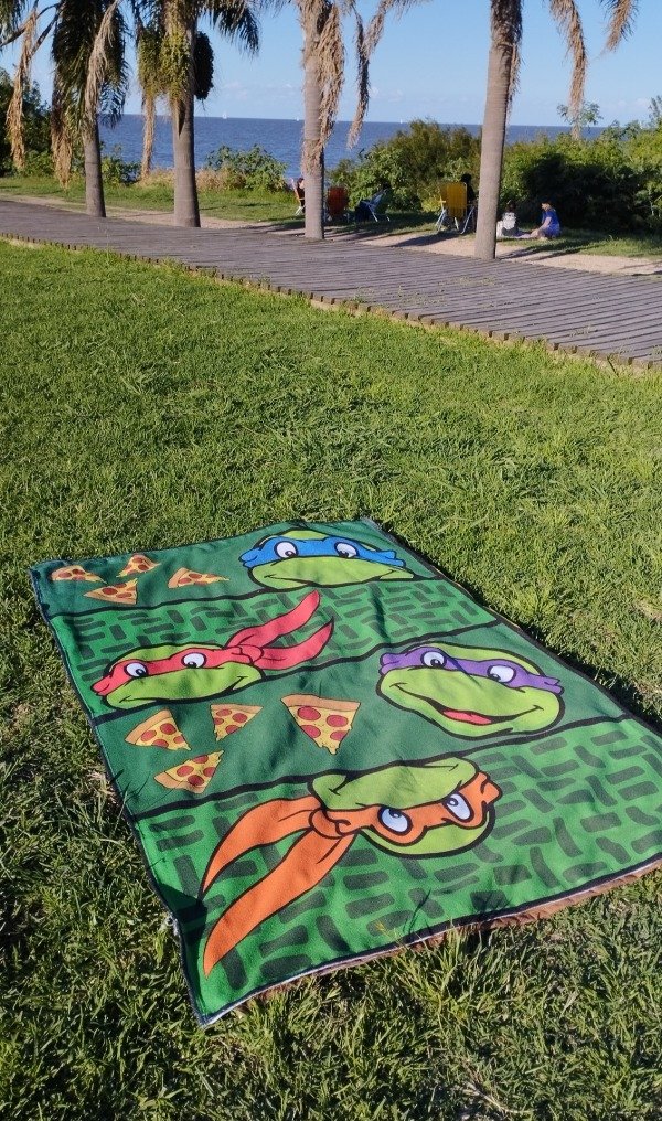 Producto - Toallon Playero Tortujas Ninjas