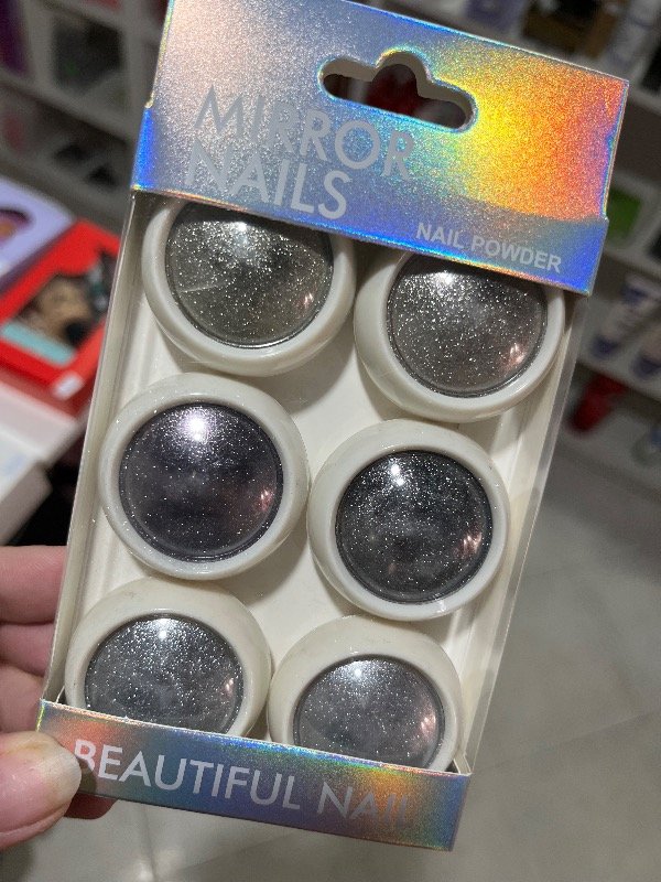 Producto - POLVO OJO DE GATO PLATEADO