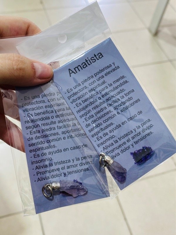 Producto - Dije de Amatista