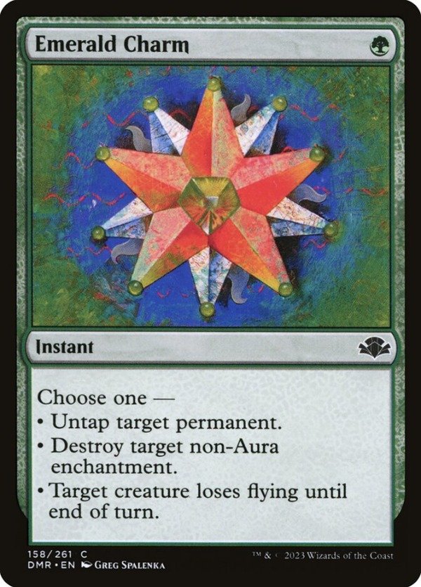 Producto - Emerald Charm #158  Dominaria Remastered
