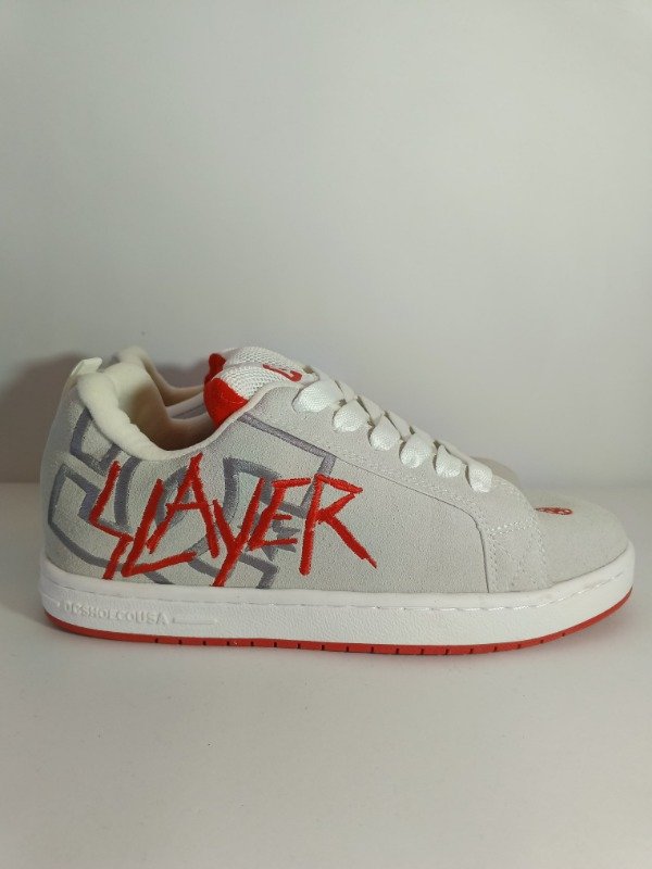Producto - DC COURT SLAYER V3 GRIS ROJO
