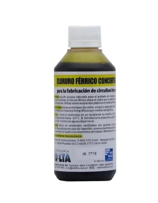 Producto - Ácido Cloruro Férrico 250cc