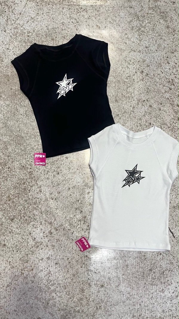 Producto - BABY TEE TRIPLE ESTRELLA