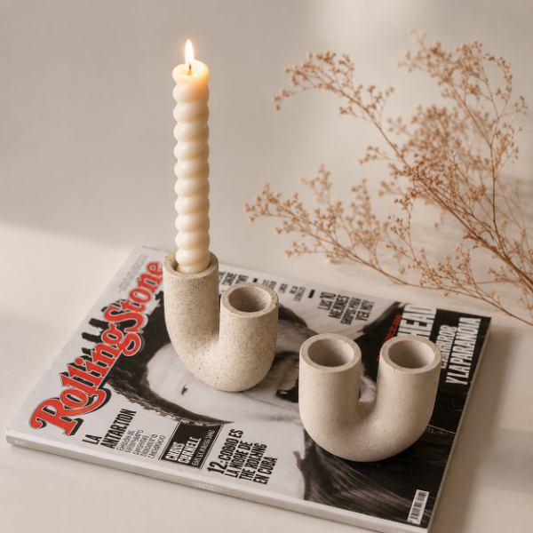 Producto - MOLDE VELAS CANDELABRO RECTAS TORZADA Y LISA ALTAS