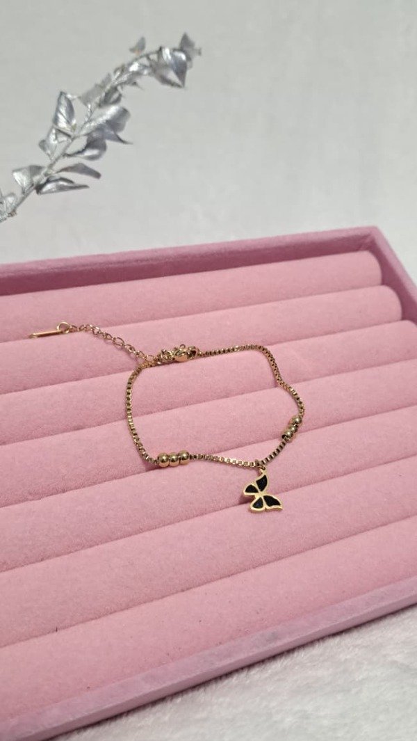 Producto - pulsera mariposa negra