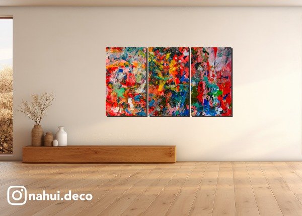 Producto - Arte Abstracto Triptico MOD 2