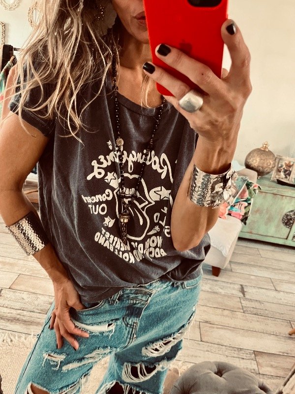 Producto - Remera Eva gris azulado - 1