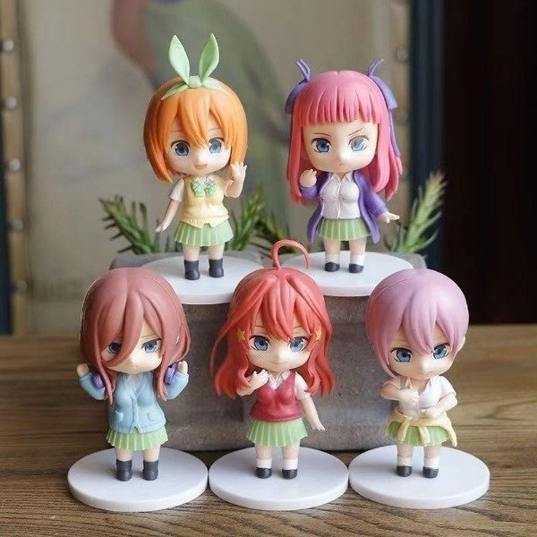 Producto - Figuras Gashapones Somos Quintillizas (9cm) Ingrese para elegir