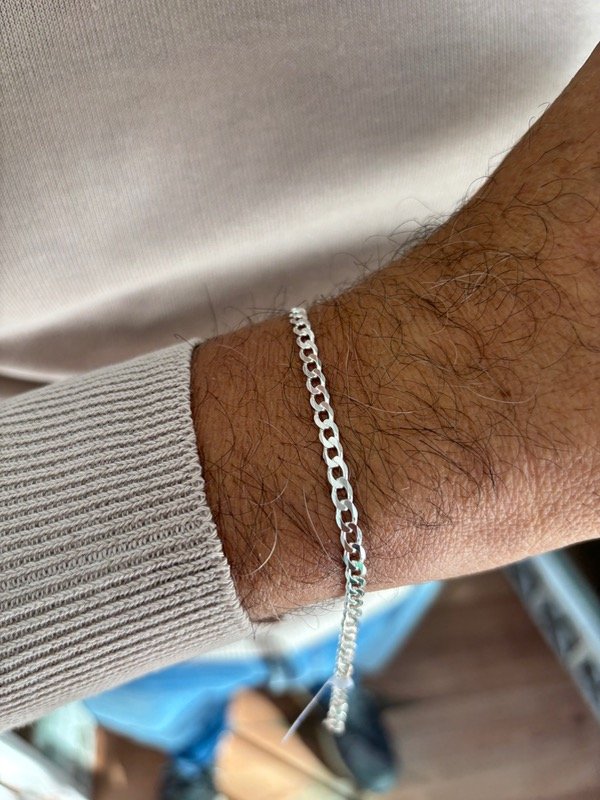 Producto - Pulsera en plata 925 chata