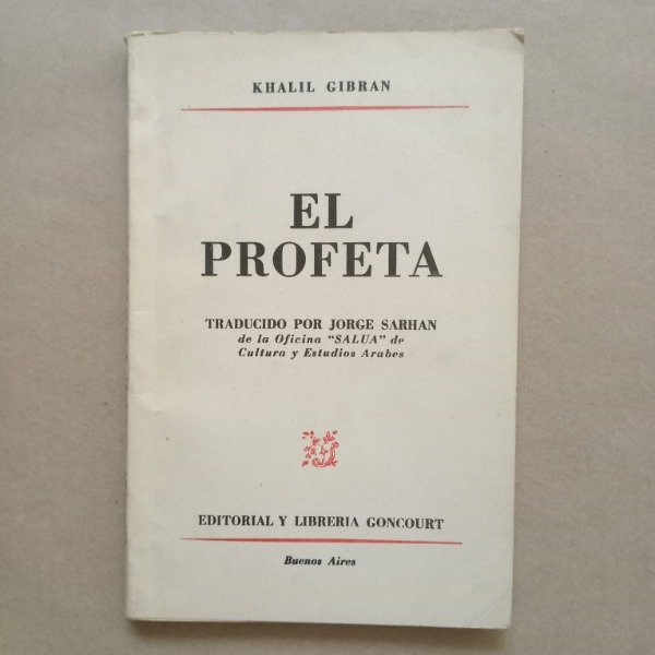 Producto - El Profeta de Khalil Gibran