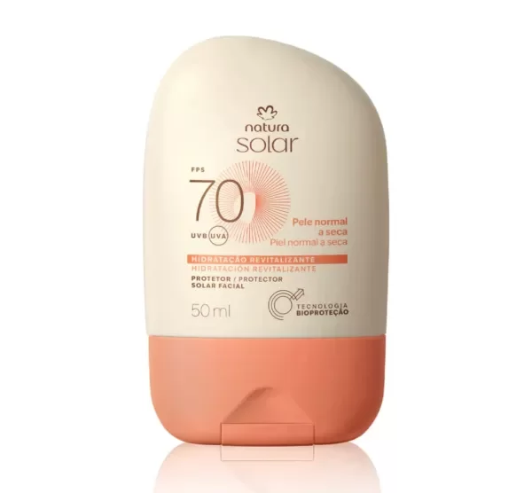 Producto - Natura protector solar 70 fps hidratacion revitalizante.