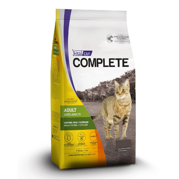 Producto - COMPLETE GATO CONTR.PESO CASTR x 7.5 Kg