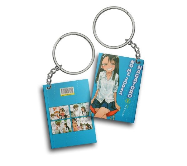 Producto - Llavero Manga No me jodas Nagatoro Tomo 1 All Blue Otorii