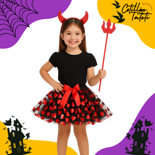 Producto - SET DIABLITA - talle único - infantil