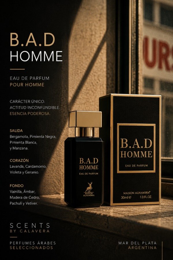 Producto - B.A.D Homme 30ml - Maison Alhambra / SCENTS