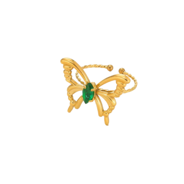 Producto - ANILLO MARIPOSA GREEN