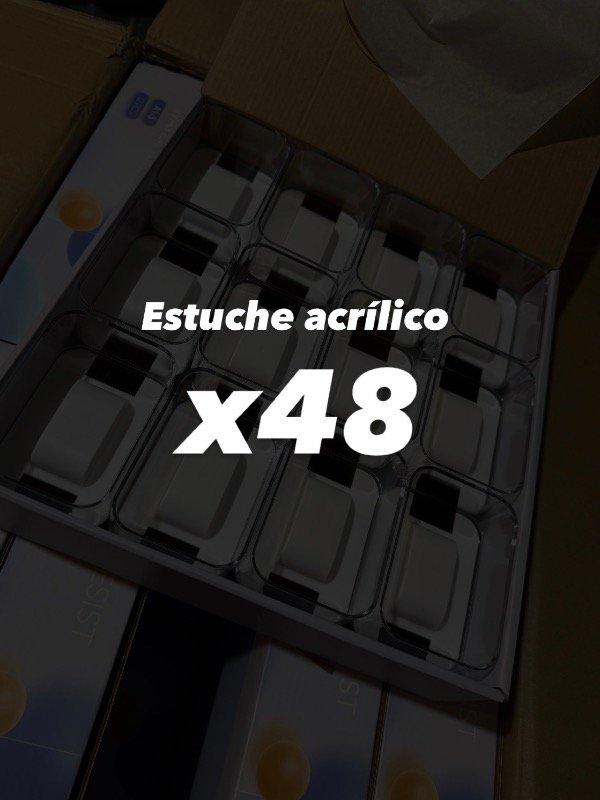 Producto - ESTUCHE ACRÍLICO x48