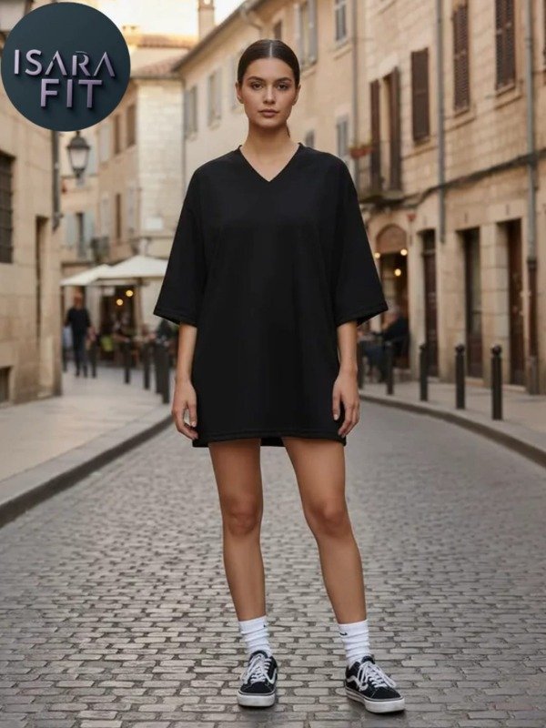 Producto - Remera Oversize Futbol Negra - 0