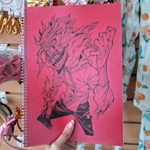 Producto - Cuaderno Okarun Dandadan tapa flexible