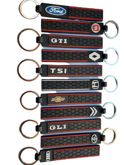 Producto - LLAVERO DE SILICONA CON LOGO DE MARCAS