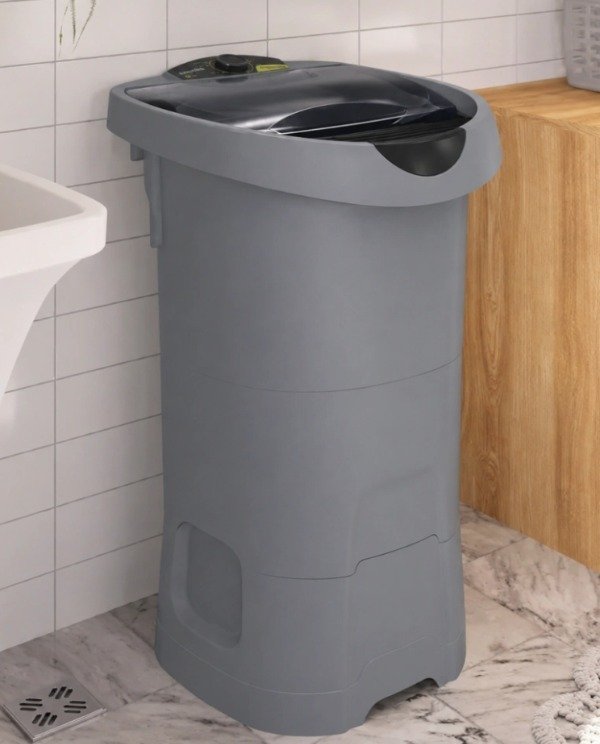 Producto - LAVARROPAS SEMIAUTOMÁTICO SUPER 6 KG COLOR GRIS WANKE - 4