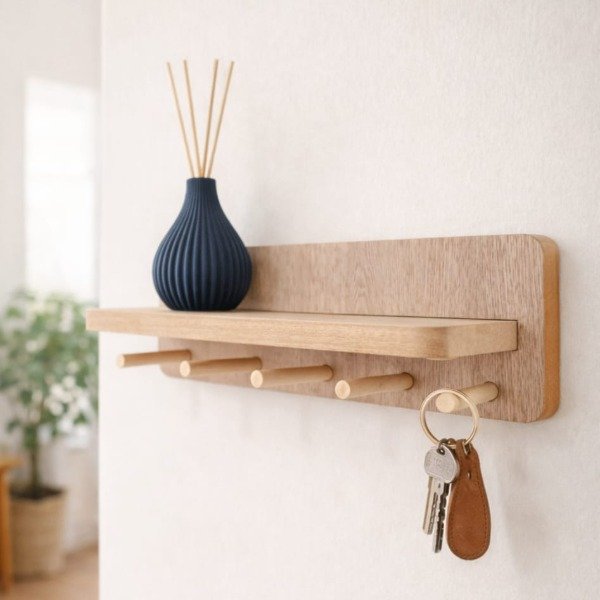 Producto - Porta Llaves con Estante