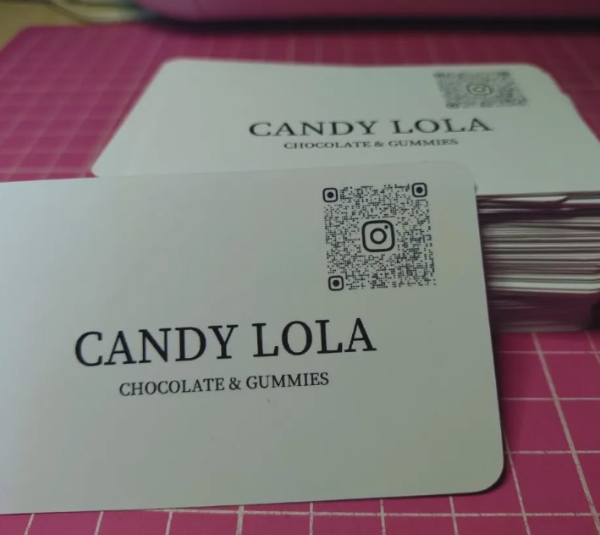 Producto - 100 Tarjetas de Presentación/Agradecimiento  9x5 cm - 15