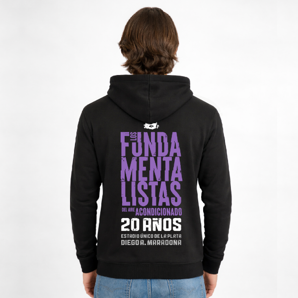 Producto - Buzo Canguro Los Fundamentalistas 20 años