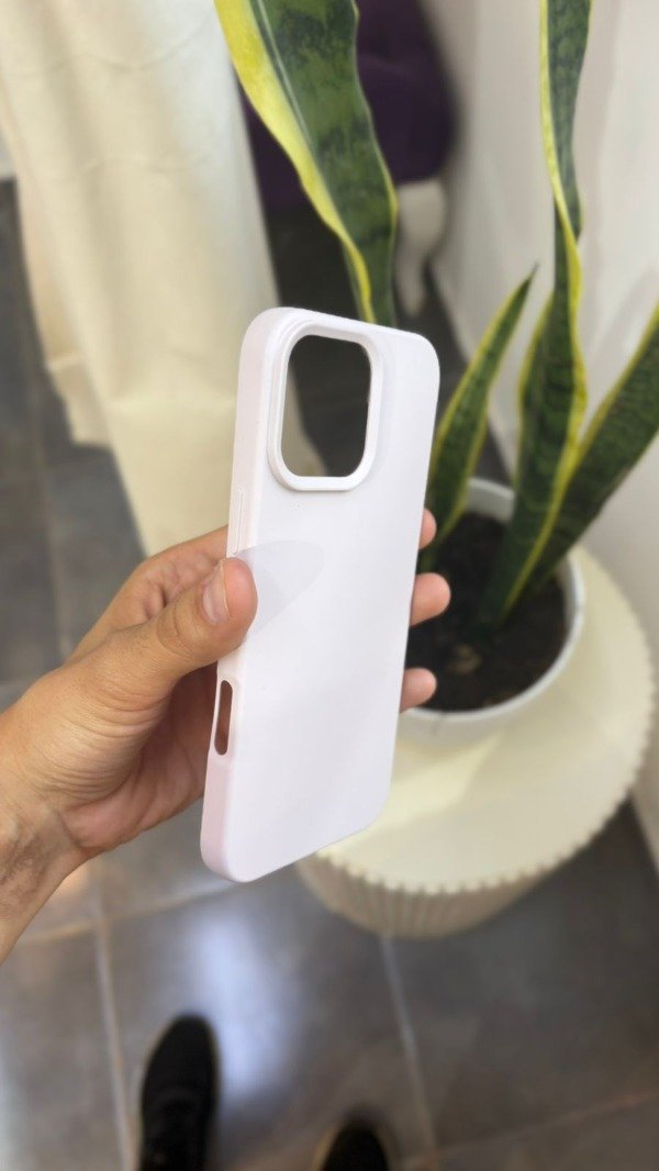 Producto - Funda silicona  Rosa Palido (iphone 16 pro max)