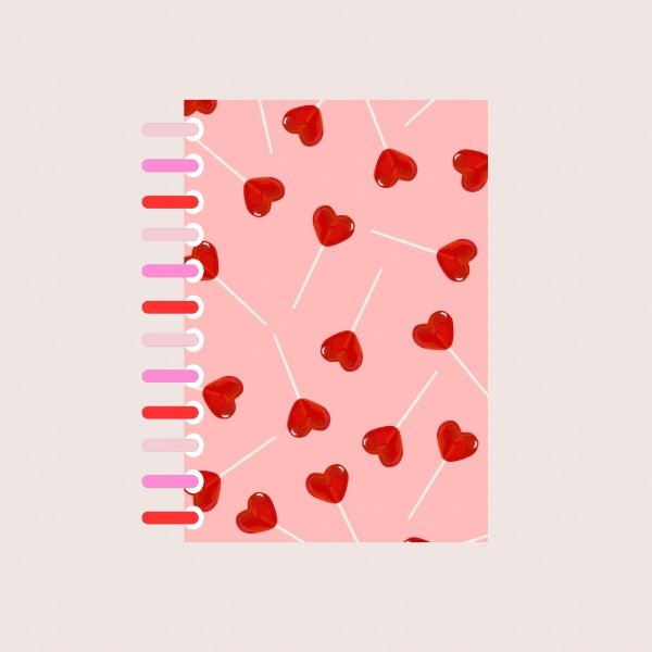 Producto - Cuaderno chupetin de amor