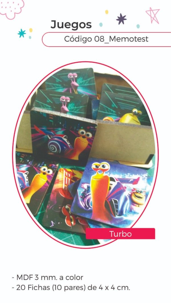 Producto - Memotest Turbo