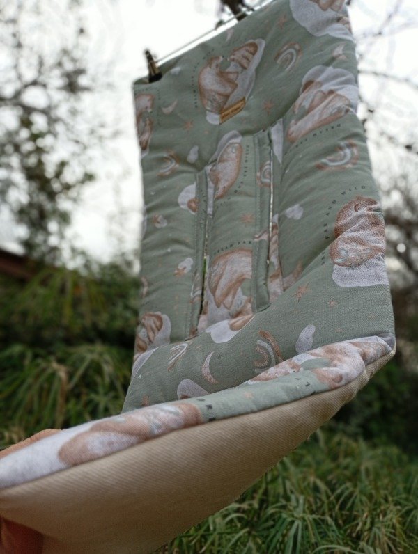 Producto - Colchoncito Oso Polar Verde - 1
