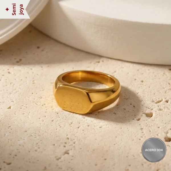 Producto - Anillo Stamp Gold 18mm - 0