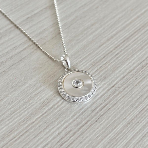 Producto - Collar Ojo Nacarado